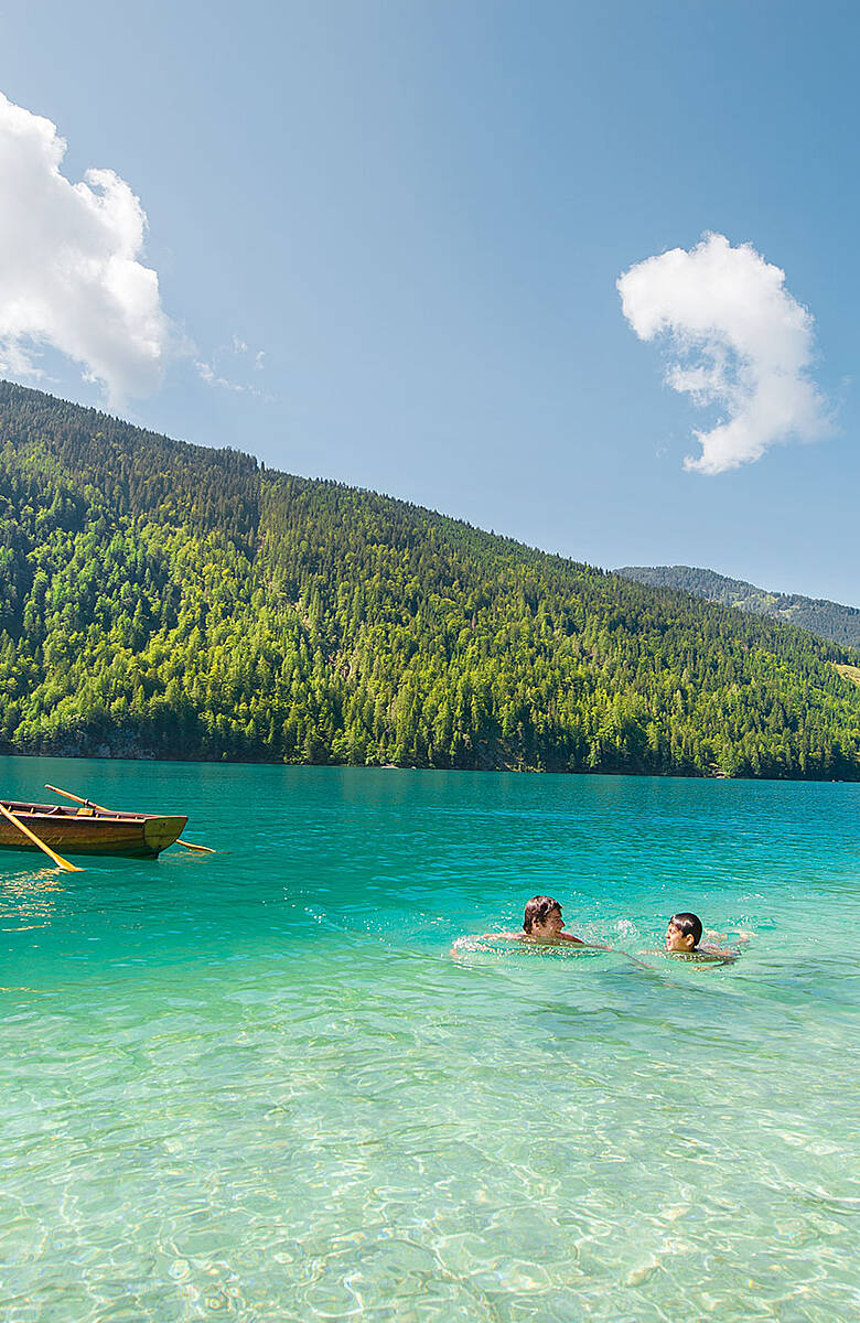 Schwimmen im Weissensee