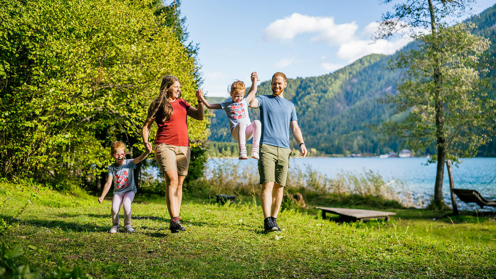 Familienspaß am Weissensee Kärntner Originale