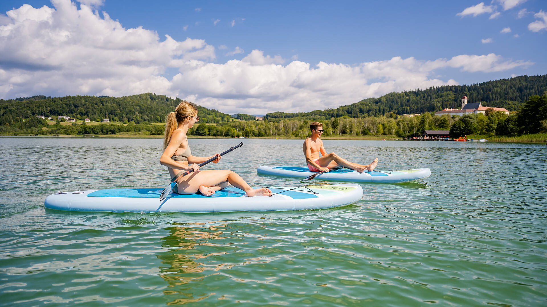 SUP am Längsee