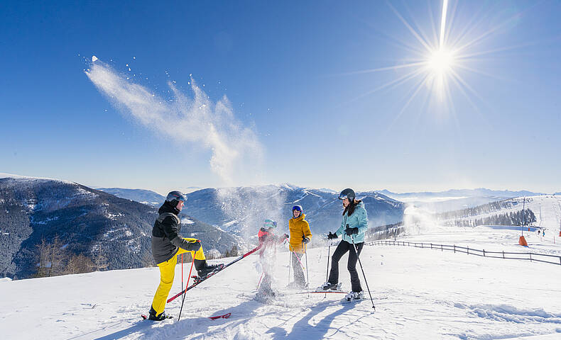 Skifahren mit der Familie in Bad Kleinkirchheim