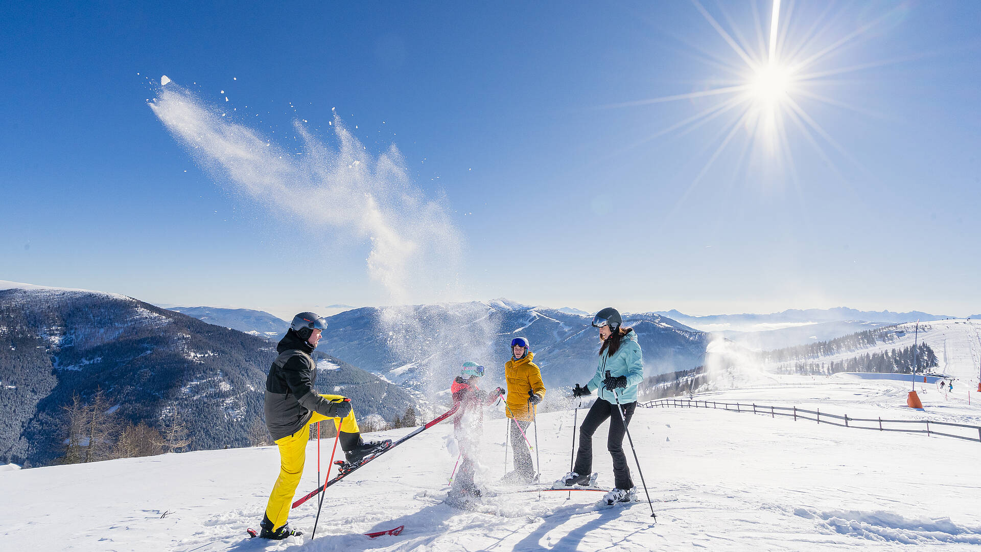 Skifahren mit der Familie in Bad Kleinkirchheim