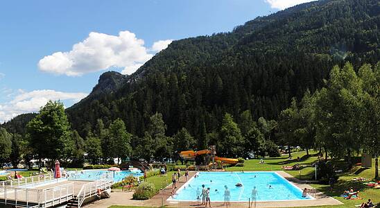 Waldbad Dellach im Drautal