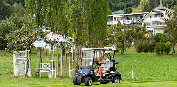 DAS MOERISCH direkt am Golfplatz mit Golf Buggy