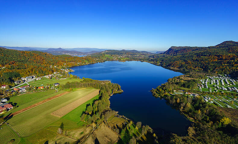 Blick auf den Keutschacher See