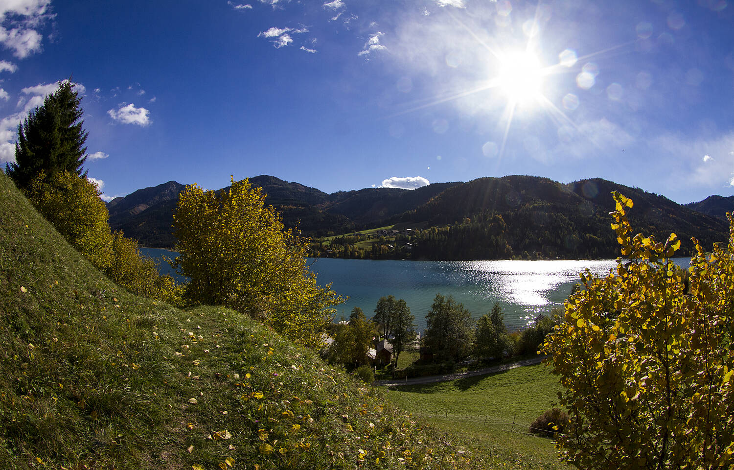 Herststimmung am Weissensee 