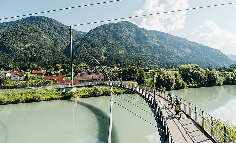 Bahn und Rad - Radsprinter Hohe Tauern - Radbrücke Puch Weissenstein