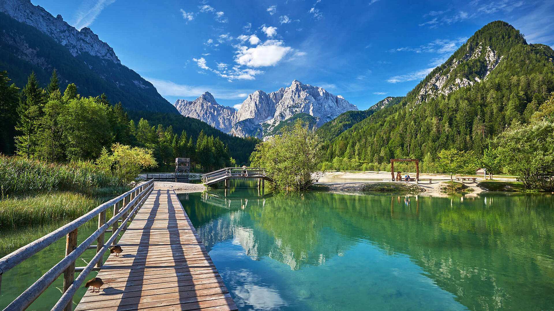 Alpe-Adria-Trail Jezero Jasna Tomo Jesenicnik 