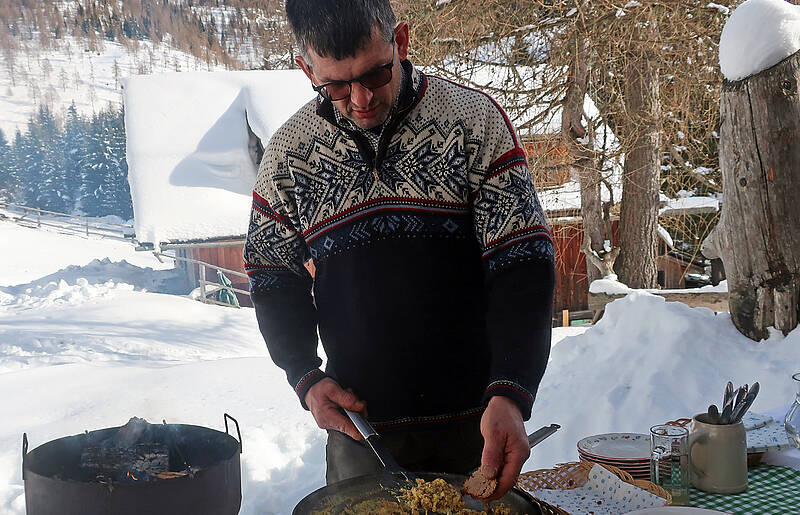 Gourmet im Schnee in Bad Kleinkirchheim Klamerhütte