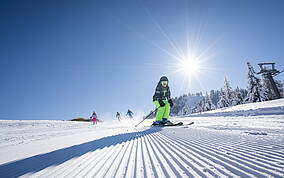 Skifahren am Sportberg Goldeck
