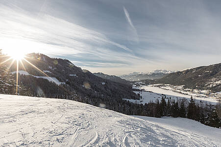 Pistennahe Skitour zur Naggler Alm