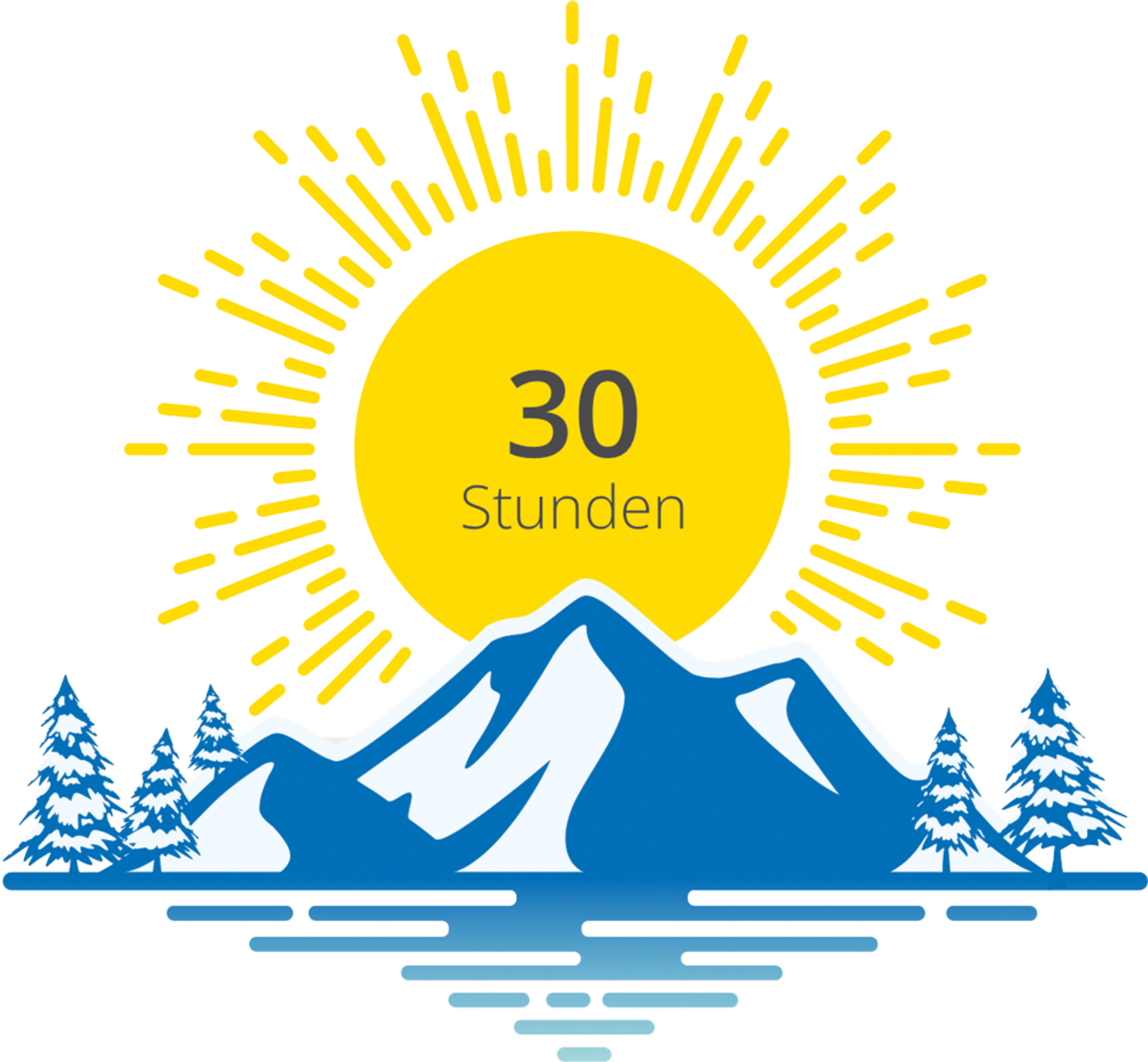 Sonnenstunden Illustration