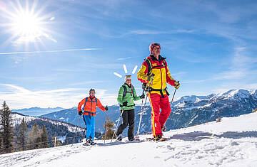 Schneeschuhwandern in Bad Kleinkirchheim