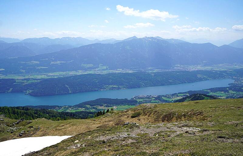 Blick auf den Millstätter See