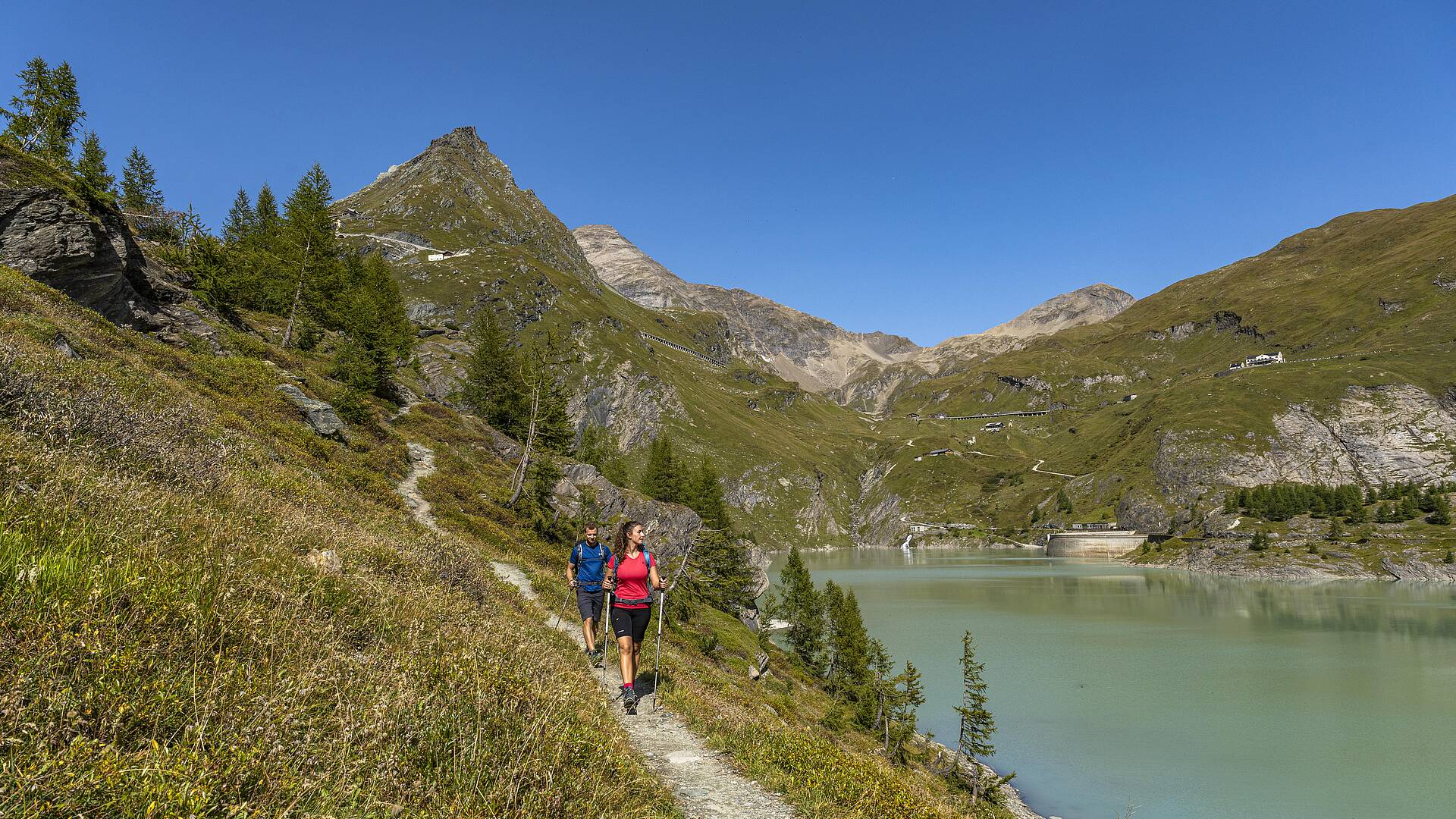 Alpe-Adria-Trail Margaritzen Stausee
