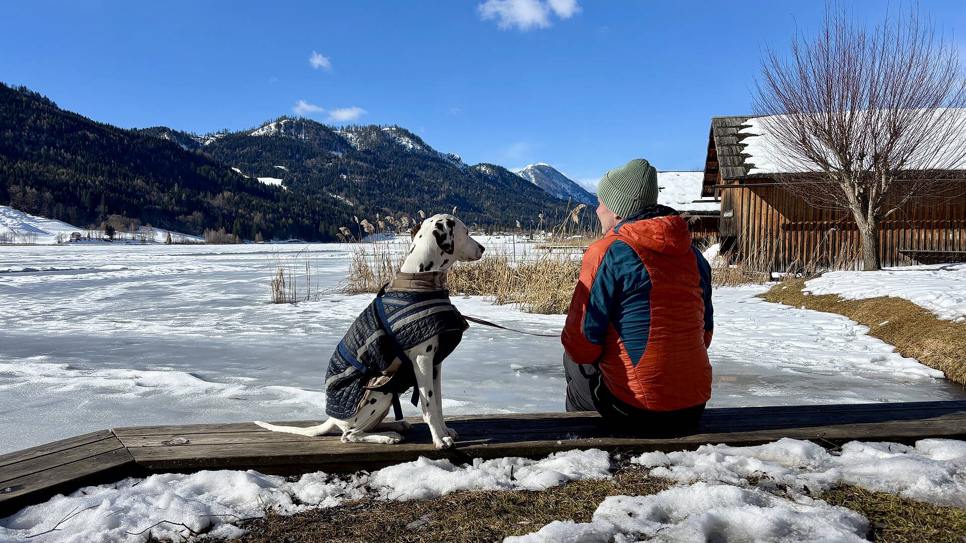 Weissensee wandern mit Hund