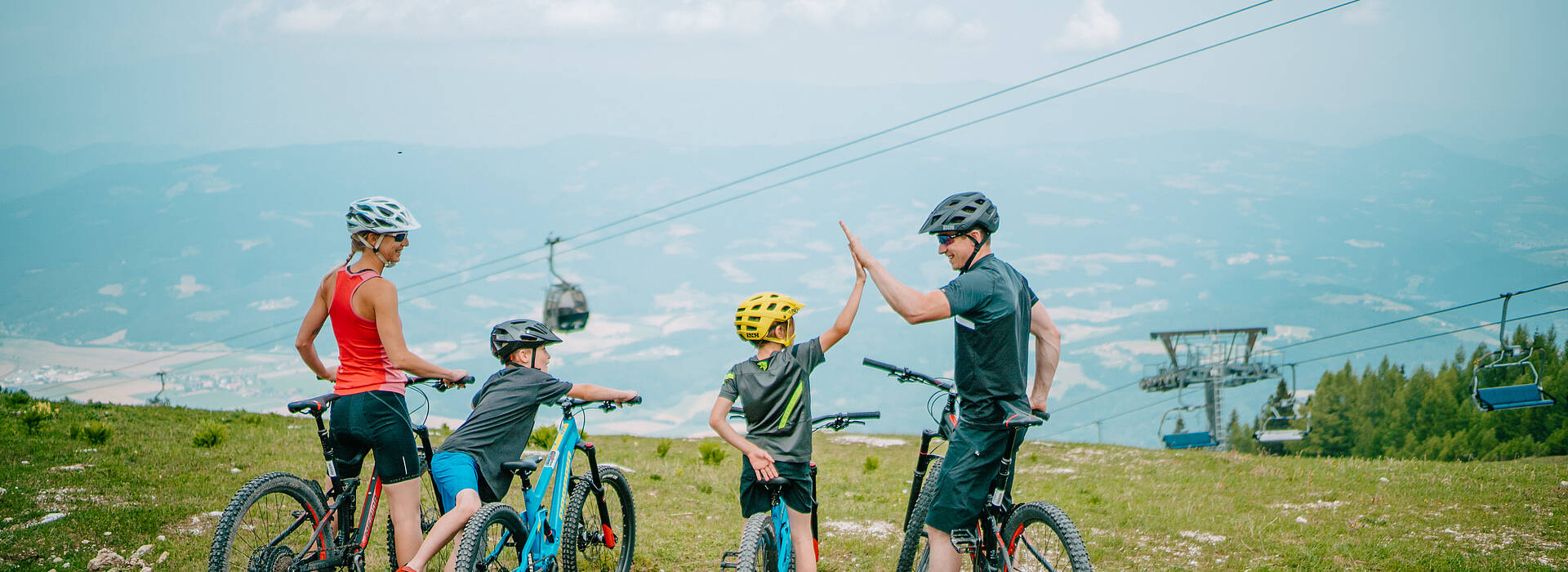 Biken auf der Petzen