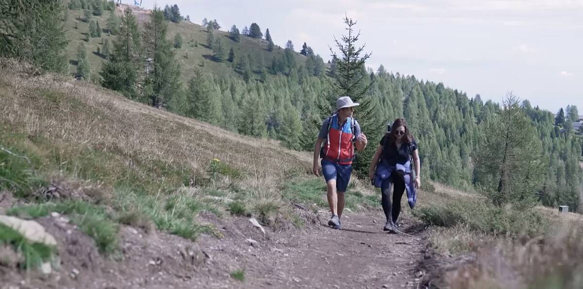 Wandern auf der Gerlitzen Alpe