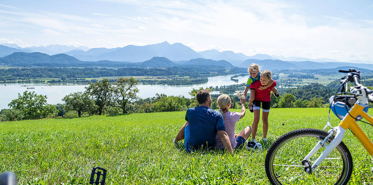 Seen-Schleife Klopeiner See Familie 