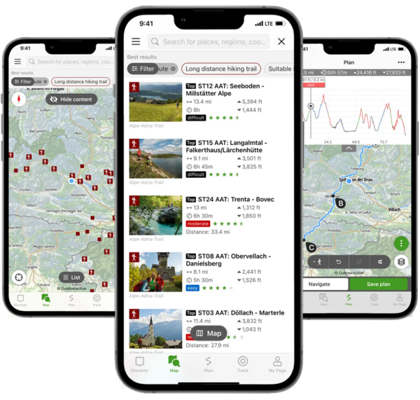 App Alpe Adria Trail