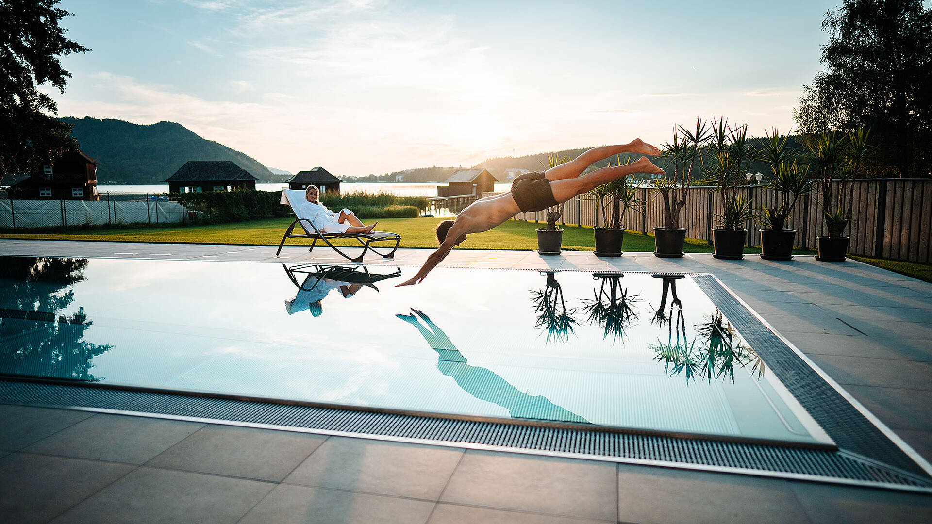 Badehaus am Klopeiner See Pool