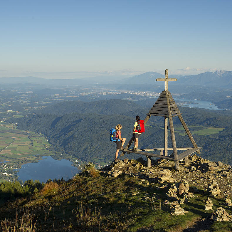 Villach_Gerlitzen Alpe mit Blick auf Kaerntner Seen