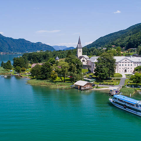 Schifffahrt am Stift Ossiach