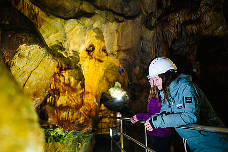 Tropfsteinh&ouml;hle in Griffen