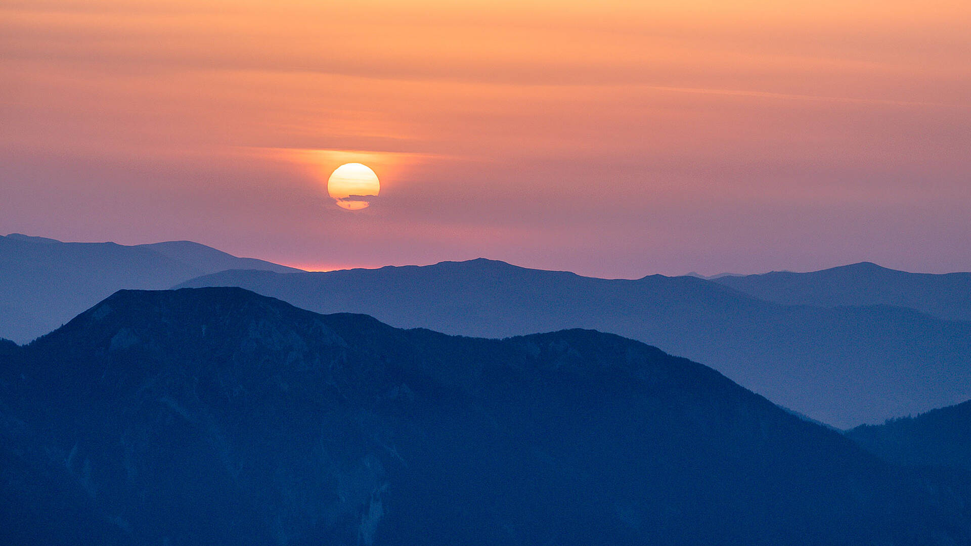 Sonnenaufgang am Gartnerkofel