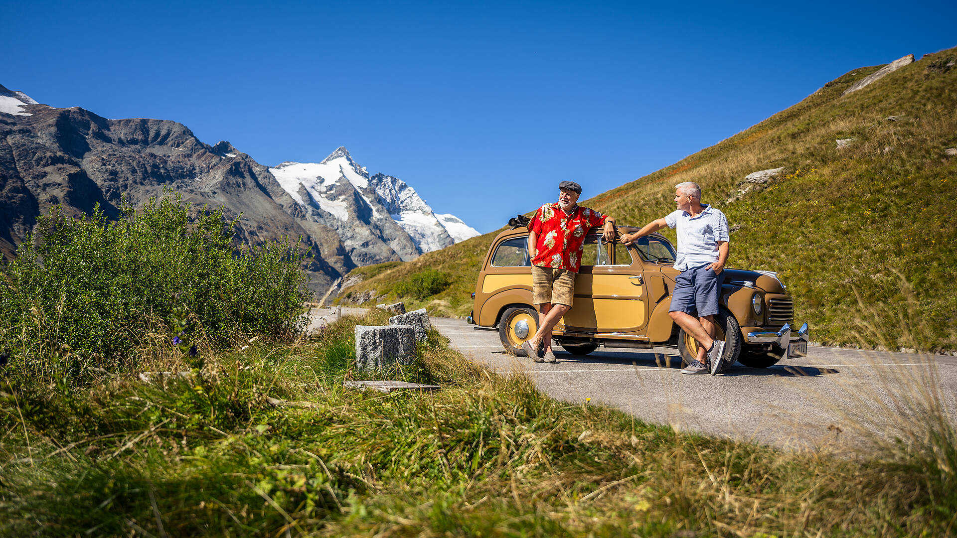 Fahrt über die Großglockner Hochalpenstraße mit Gerhard Fischer