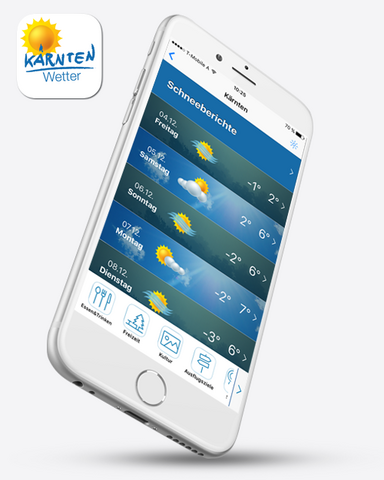 Mockup app wetter