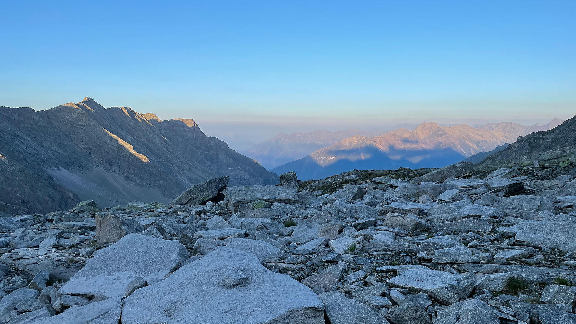 Morgensonne im Nationalpark Hohe Tauern