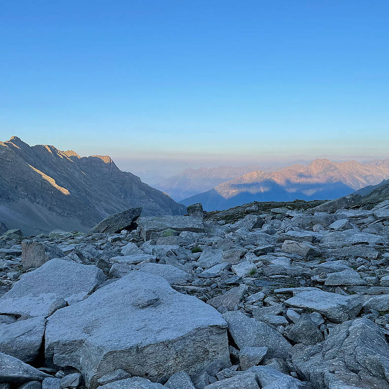 Morgensonne im Nationalpark Hohe Tauern