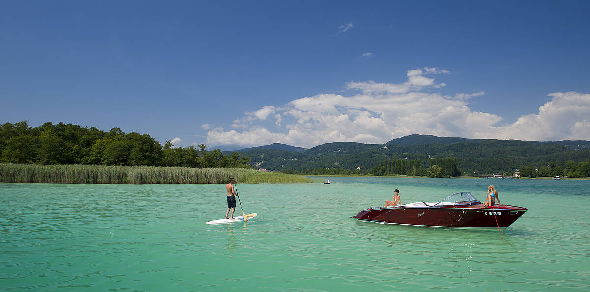 Tennis am Wörthersee und SUP bei der Kapuzinerinsel