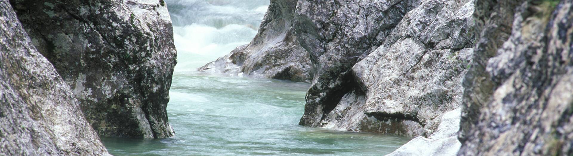 Troegerner Klamm in der Region Klopeiner See Suedkaernten