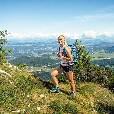 Wanderung auf die Ferlacher Spitze beim Mittagskogel Kärntner Originale