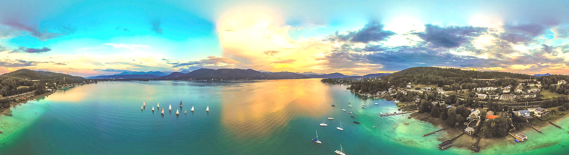 Blick auf den Wörthersee