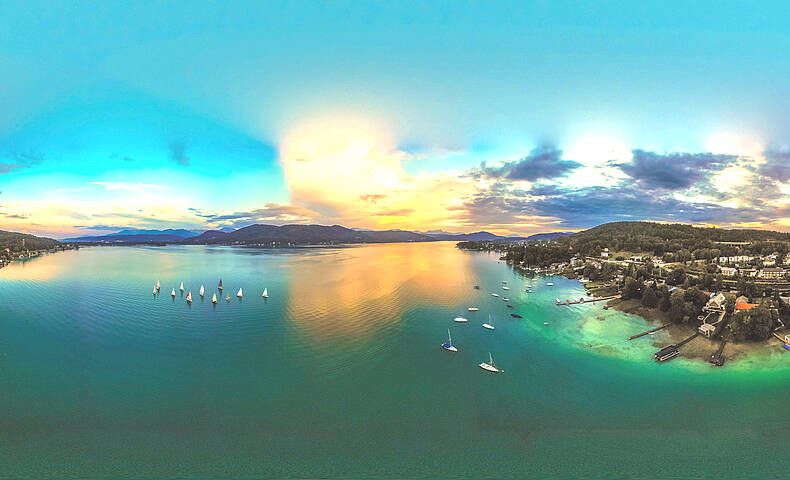 Blick auf den Wörthersee