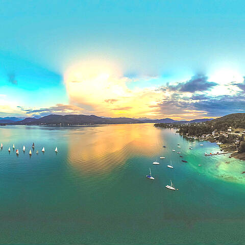 Blick auf den Wörthersee