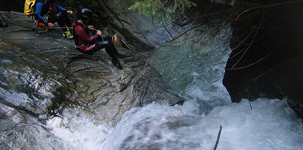 Canyoning in der Fragantschlucht