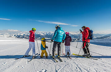 Katschberg_Familie Skifahren