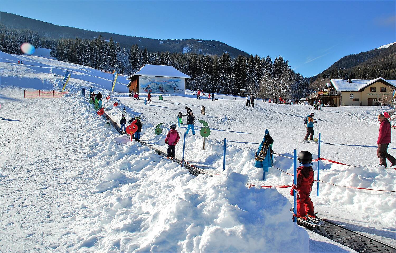 Zauberteppich im Skigebiet Weißbriach-Gitschtal