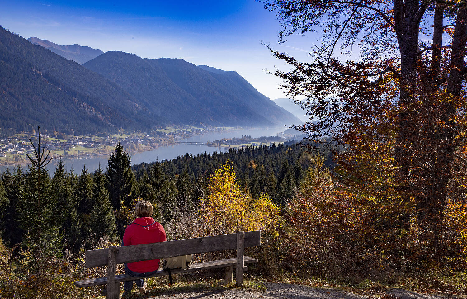 Herbstwandern am Weissensee