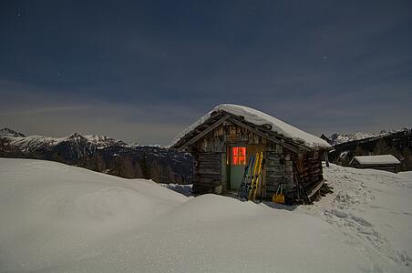 Schneeschuhwandern im Lesachtal