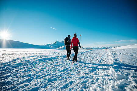 Winterurlaub auf der Sonnenseite der Alpen