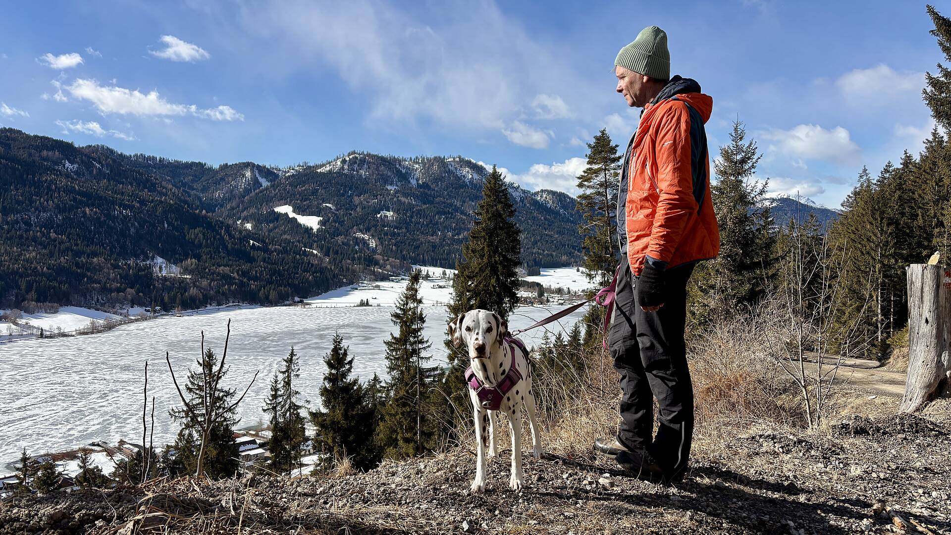 Weissensee wandern mit Hund