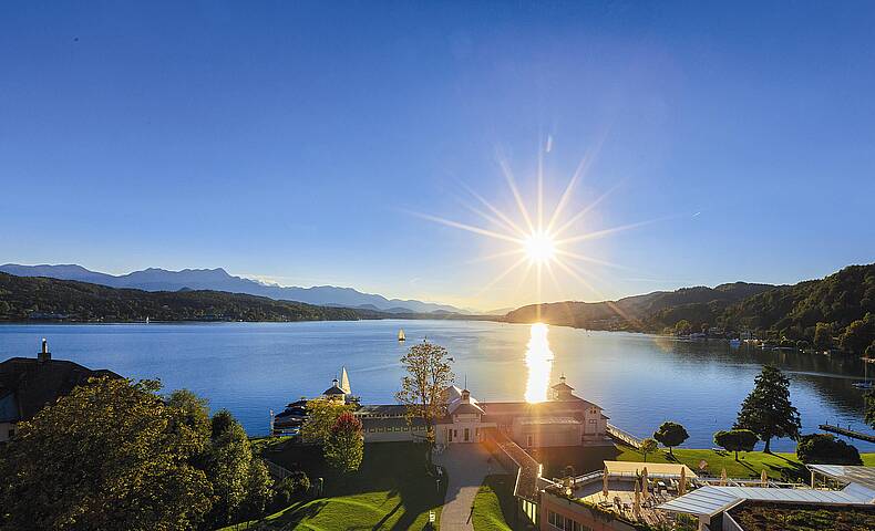 Tennis im Hotel Werzers in Pörtschach am Wörthersee_Außenansicht