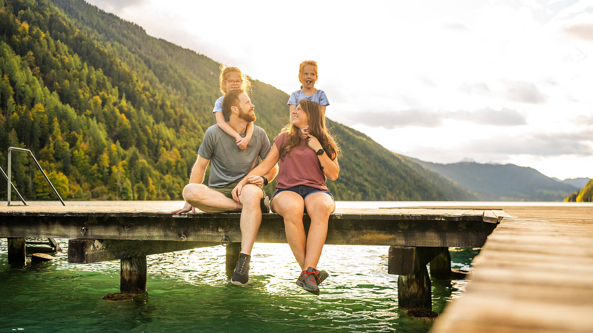 Familienspaß am Weissensee Kärntner Originale