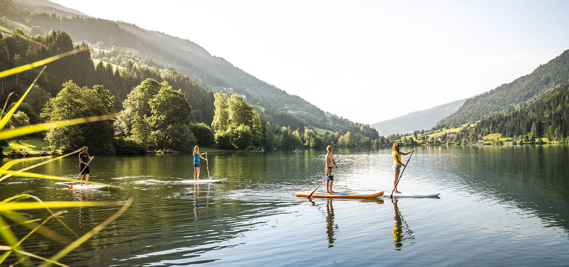 SUP am Brennsee bei Feld am See