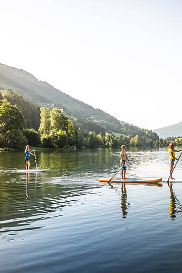 SUP am Brennsee bei Feld am See