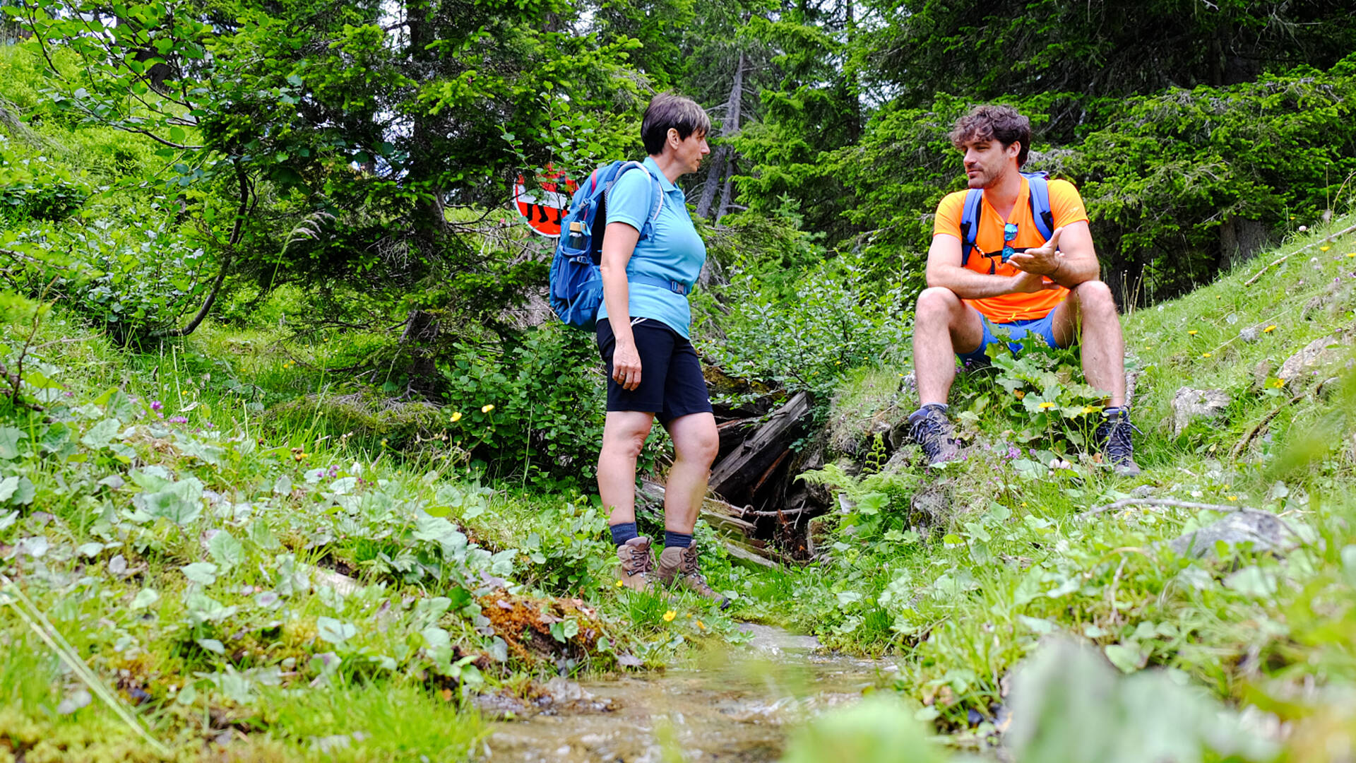 Drunter und Drüber - eine Themenwanderung Stolleneingang